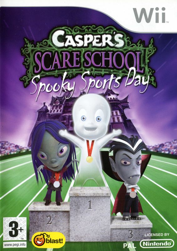 Casper's Scare School: Spooky Sports Day box art for Wii